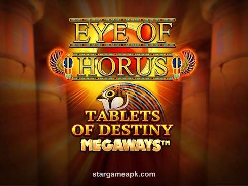star game Eye of Horus Tablets of Destiny Megaways Power Play slot game